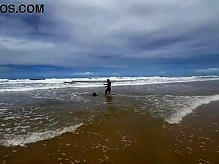 Fui Na Praia De Nudismo Tomar Banho De Mar E Acabei Tomando Banho De Porra From Cute Latina Teen