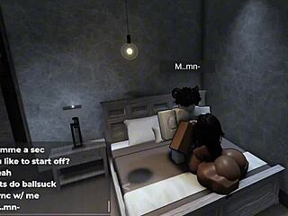 Roblox thick ebony makes me play with her huge tits