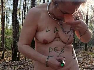 European Milf Slave Bound In Bondage For Outdoor Doggystyle Humiliation And Orgasm As Exhibitionist Whore In 2025 Session