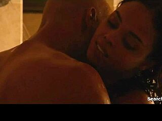 Sharon Leal in Addicted with Blonde and Brunette Babes Kissing and Licking Pussy in Erotic Scene