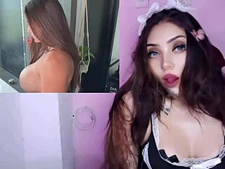 Watch me masturbate with horny big ass Latina Yini getting fucked hard in the ass until creampie!