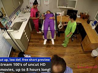 Will the new nurse Angelica Cruz gain clinical experience with Lenna Lux and Reina in latex gloves at the hospital?