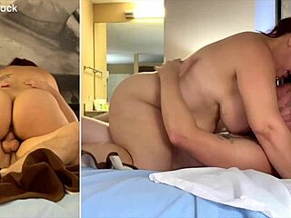 i met this hotwife at the hotel and gave her a facial cumshot on her hairy pussy... squirted everywhere