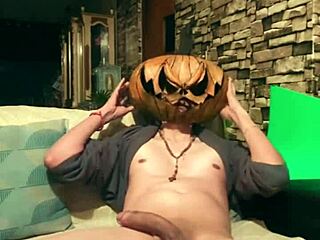 happy halloween pumpkin king big cock vergon corneador asks offering from loyal followers