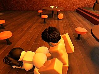 Slut with Big Ass Takes Monster Cock in Bar Pov Fucking Scene with More Action Details