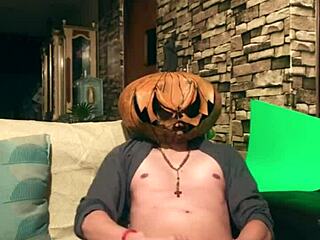 happy halloween pumpkin king big cock vergon corneador asks offering from loyal followers