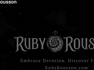 chastity arousal study the final release with ruby rousson in femdom jerk off instructions