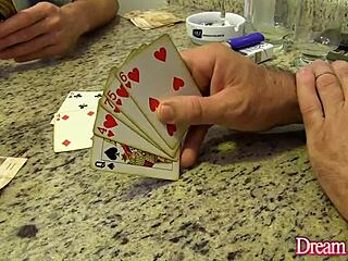 blonde tranny carol penelope contrasts ass fingering with sucking cock in crossdressing scene