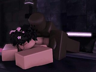 Damn this femboy slut sneaks behind boyfriend to fuck and suck huge BBC!