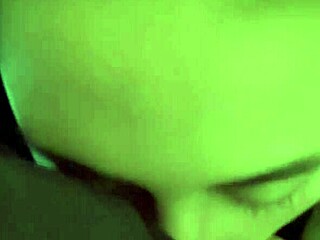 What happens when a cute girl gives an early morning blowjob and swallows every drop?