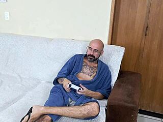 Why Does Cuckold Husband Invite Friend To Watch And Join Bedroom Sex With Submissive Old Wife?