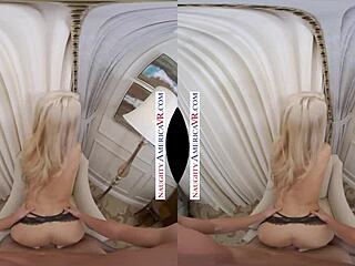 Naughty America - Riley Steele Delivers Real Porn Star Edition with Deepthroat and Cum Swallow!