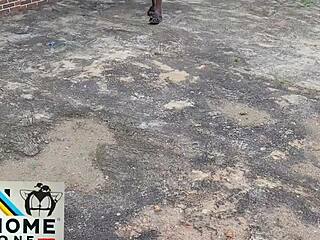 Talking about African BDSM submissive curvy chick tied up in bondage domination