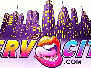 PervCity анал цял ден с гореща блондинка курва Райли Рейс и голям кур в задника духане изстрелка