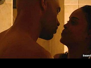 Sharon Leal in Addicted with Blonde and Brunette Babes Kissing and Licking Pussy in Erotic Scene