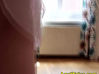 Anal Loving Tattooed Gf in Sexy Lingerie Takes Pov Cumshot