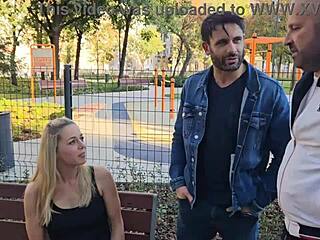 Last minute triple date with Christen Courtney in 3on1 anal and dp ending with cum in mouth