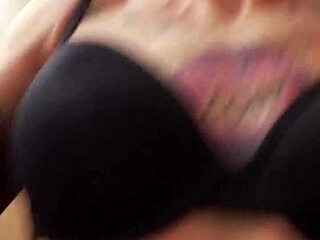 Bound Skinny Tattoo Submissive Choked and Fucked Doggystyle