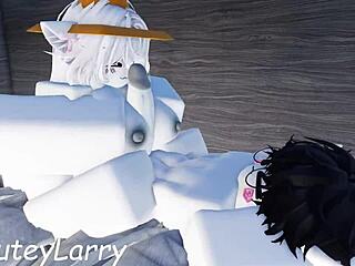 I experienced wild Roblox condo sex with intense blowjob and cowgirl riding action