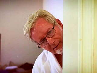 forbidden sex with step-grandpa feels amazing as i make him cum!