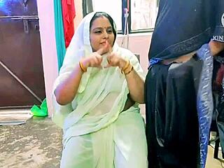 Horny Indian Desi Girl Gets Bent Over for Rough Hardcore Doggystyle Fucking by Huge Monster Cock in Homemade Sex