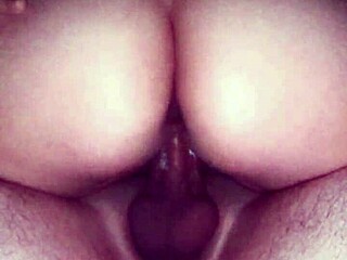 my friend sucks my cock then rides cowgirl style in the car - what a wild amateur latina quickie!