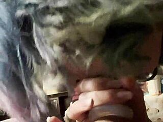 Milf Deepthroat Perfect Hung Stud Cock Until Oral Creampie in Close Up Homemade Action