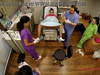 Will the new nurse Angelica Cruz gain clinical experience with Lenna Lux and Reina in latex gloves at the hospital?