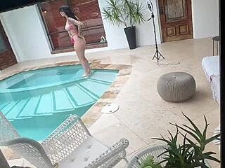 Caught Gooning To Goth Step Sister Trippi Rose In Cowgirl Riding And Doggystyle Creampie Fantasy With Taboo Roleplay