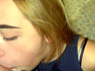 Beauty Babe Sloppy Facefuck Deepthroat Cum In Mouth!