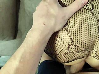 oh god, this compilation of milfs giving blowjobs and taking cumshots on faces with glasses and stockings feels so intense and beautiful.