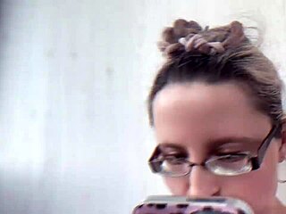crossdressing sissy gets femdom jerk off instructions in bimbo glasses fantasy asmr!