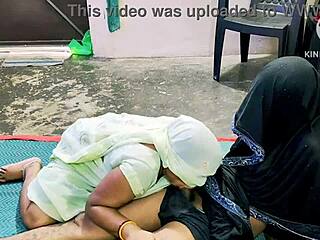 Horny Indian Desi Girl Gets Bent Over for Rough Hardcore Doggystyle Fucking by Huge Monster Cock in Homemade Sex