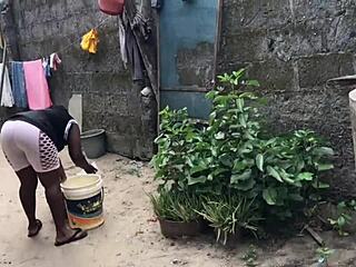 Why couldn't she resist fucking those two huge cocks from the hood in wild amateur action?