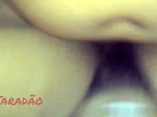 I felt so aroused watching this naughty ebony girl with big ass and tits take that huge black cock deep in her tight pussy and ass