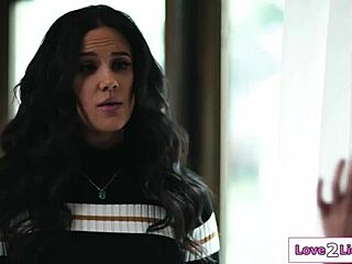 Petite Stepsister Takes Charge Demanding Sexy Striptease