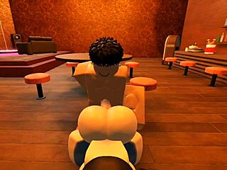 Slut with Big Ass Takes Monster Cock in Bar Pov Fucking Scene with More Action Details