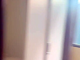 I couldn't borrow my friend's hot girlfriend but this flexible girl is like elastic watch what she does outdoors