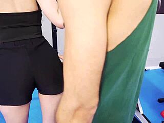 Colombian Fitness Slut with Big Tits Gets Rough Gym Pussy Fucking by Monster Cock in Athletic Muscular Hard Fast Session