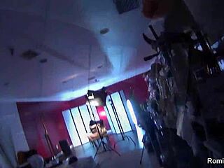 Why Romi Rain BTS With Sexy Brunette Nude Pussy?