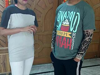 Teen Student Strips Naked for Yoga Trainer Leading to Deepthroat Blowjob and Rough Doggystyle Sex