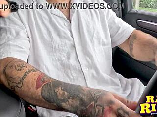 why does this hot brunette latina with tiny hands masturbate in the uber giving handjob and blowjob to driver