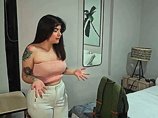 sharing bed with my big ass latina stepsister and her pov blowjob