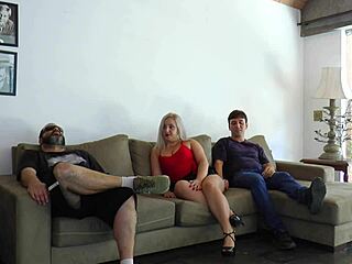 Oh man, I'm like this unfaithful wife just fucking my friend right next to my cuckold husband...