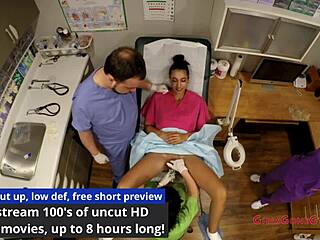 Will the new nurse Angelica Cruz gain clinical experience with Lenna Lux and Reina in latex gloves at the hospital?