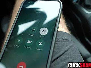 Cuck hubby caught wife cheating on him with fucking and blowjob action