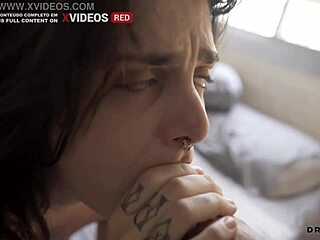 Intense Deepthroat And Hardcore Pounding With Brunette Teen Taking Cumshot In Mouth From Monster Cock