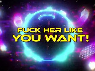 french maid doll abigaiil morris gets deepthroated and spanked in brazzers scene