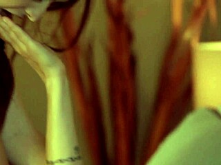 Nyomi Zen and Brandi May strap it on for interracial lesbian handjob and masturbation with toys in lingerie