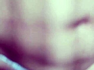 Skinny short-haired Brazilian hottie teases and flashes in lingerie for interracial fun